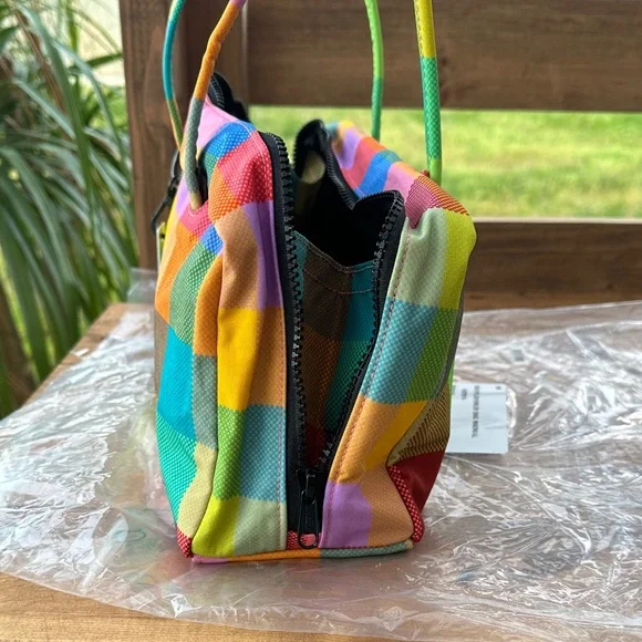 Baggu Madras Bowler Bag - Picture 4 of 5